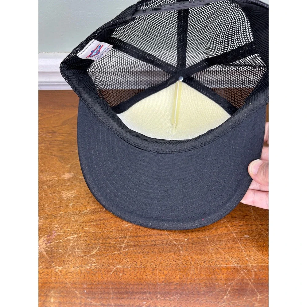 Vintage Nissin Winning Isnt Everything Losing Sucks Trucker Hat‎ Snapback Black